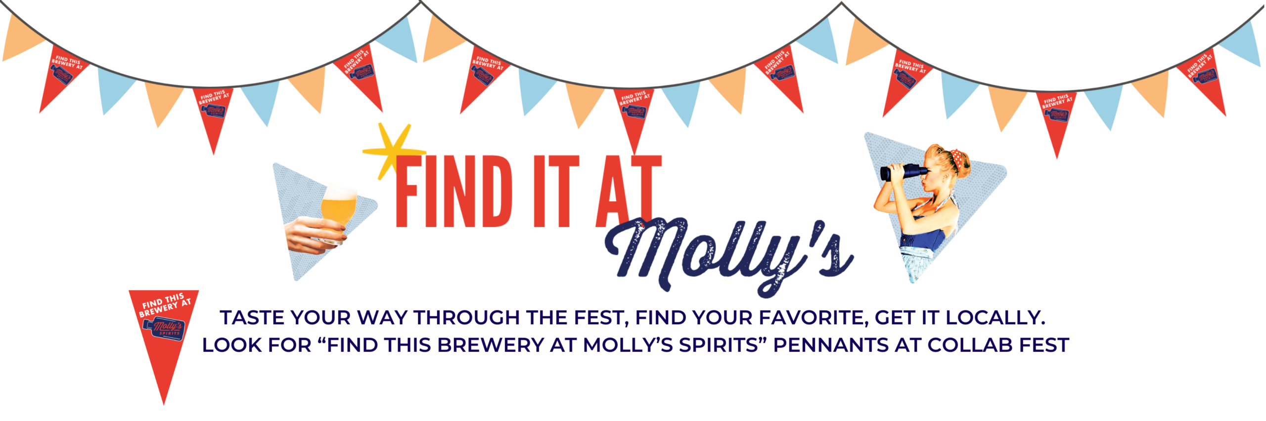Find these beers at Molly's Spirits locations